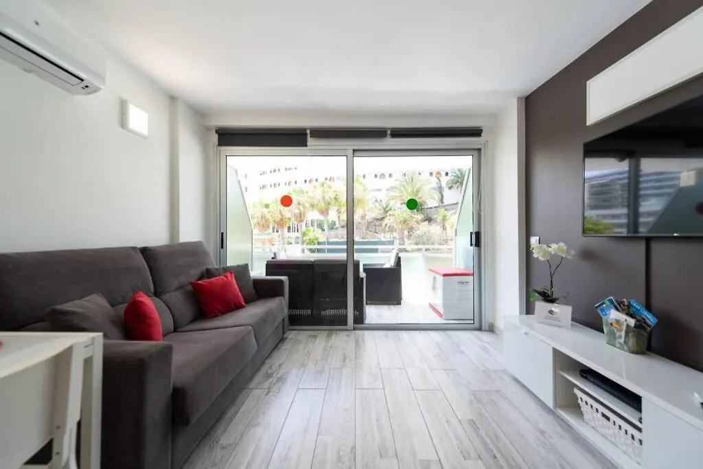 Lägenhet Luxury Apt 1 Minute From The Beach Of The Dunes Playa del Inglés