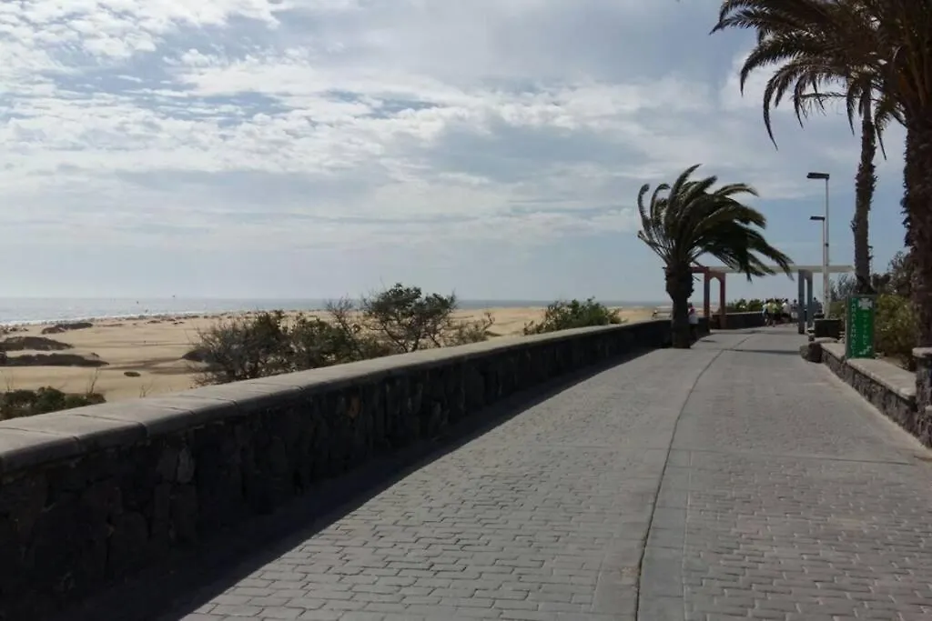 Apartment Luxury Apt 1 Minute From The Beach Of The Dunes Playa del Ingles  Spain