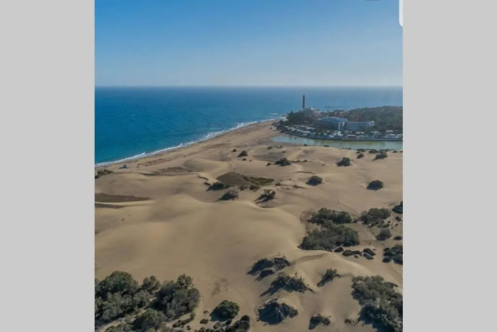 Luxury Apt 1 Minute From The Beach Of The Dunes Playa del Ingles